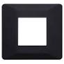 L&T entice 1 Module Cover Plate (Without Grid Frames) (Pack of 15) [Black Beauty]